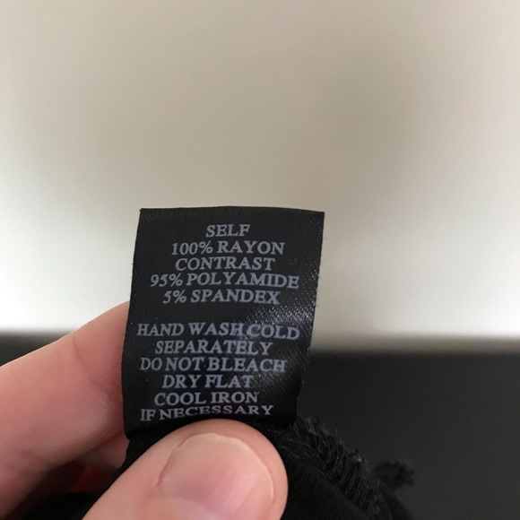 Lapis Black Lined Mesh Front Long Hi-Lo Tank Top - Picture 13 of 15